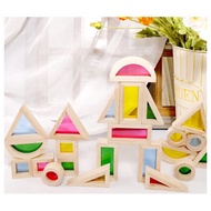 Geometric Wooden Blocks