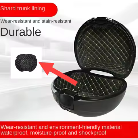 Motorcycle Trunk Pad Trunk Lining For SHAD Trunk Mat SH29 33 34 39 40 45 SH48 SH59 Soft Comfortable 
