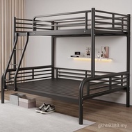 Low Low Bunk Bed Reinforced Child-Mother Iron Extra Thick Bed Iron Bed Bed High Low Dormitory Househ
