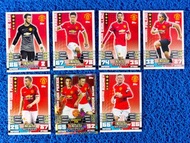（整套7張優惠）「曼聯2014/15 Match Attax絕版套裝｜De Gea+Rooney+閃卡Januzaj｜紅魔黃金過渡」