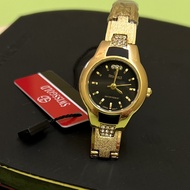 Asport jam tangan wanita Women Watch Fashion Casual Ladies Clock Gold Rhinestone wrist watch for gir