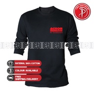 Baju Sulam Acson Aircond Air Conditioner Uniform Cotton 100% T Shirt T-Shirt Shirts Tee Long Sleeve 