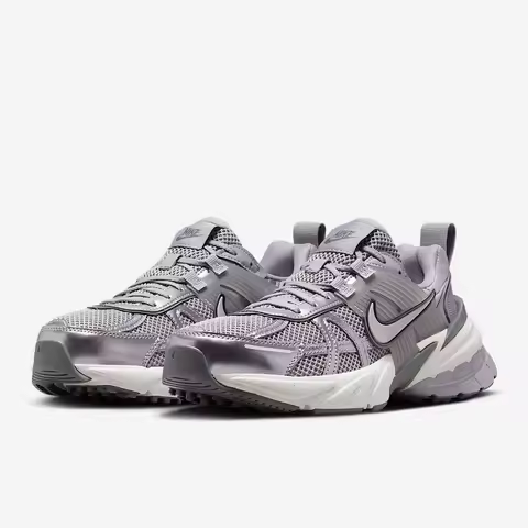 Nike Authentic V2K Run Women's Wear-Resistant Breathable Mesh Retro Sports Shoes FD0736-008