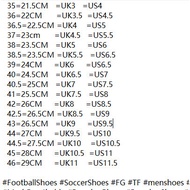 Fashion Fashion ❤ Fashion Sneakers Size 35-45 Ready Stock X 23.1 Crazyfast+FG Football Boots Footbal