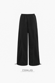 QUẦN DA CÁ PHỐI LÉ DÂY RÚT GẤU DEXUS BRAND - DXQ120282