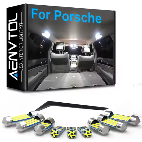 Car Interior LED Lights Canbus for Porsche Cayenne 9PA 955 957 958 Cayman Boxster 986 987 981 911 99