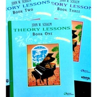 John Schaum THEORY LESSONS with ANSWERS (SEA) Books 1,2,3 (Free Shipping)