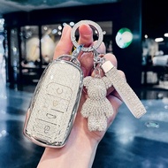 Omoda E5, C5, C7 car key case with shiny Bling Bling - Omoda & Jaecoo car key case