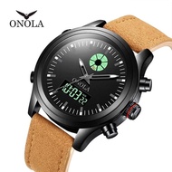 Jam tangan pria import merk Onola Jm79