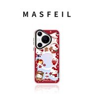 MASFEIL | เคสตั้งได้มีแม่เหล็กสำหรับ Huawei Pura70Pro P60 P40Pro+ P50 Ultra