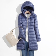 Japan NEW UNIQLO Japanese Single Excellent Clothes For Middle-aged Mothers Light Down Jacket Womens 