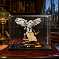 Acrylic Display Case Dustproof Showcase for LEGO 76391 Hedwig Harry Potter