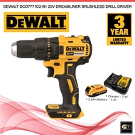 Dewalt DCD7771D2-B1 (1B1C) 13mm ( 3/8" ) 20V Brushless Cordless Drill Driver ( DCD7771D2 , DCD7771 ,