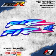 Striping Decal Polet Sticker Yamaha F1Z F1ZR FIZ R F1 ZR 1996 SE Black Standard Body List Sticker F1