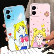 J-17 Sailor Moon TPU Case for OPPO A57 A77S A57S A36 A76 A77 Realme 9i
