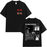 Rapper Eladio Carrion Graphic T-shirt Harajuku Fashion Hip Hop Short Sleeve Women Men Popular Oversi