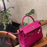 Hermes Kelly28 乾燥玫瑰紫L3色 銀釦（少鎖具） 🩷 九紫離火運買起來