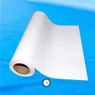 Fish tank decoration: Glossy white tank Decal (1m wide, 60 wide)