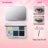 Shedella Matte Sequin 6-Color Eyeshadow Palette 6gr (Expiry date: October 2026)