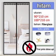 MH Tirai Magnet Tirai Magnet Elegan bahan plastik PVC Gorden Magnet Anti Nyamuk 90x210cm