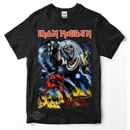 IRON MAIDEN NUMBER OF THE BEAST vol2 Premium tshirt heavy metal S-5XL