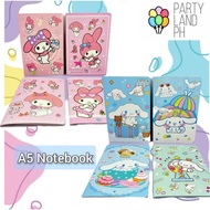A5 Notebook Cinnamoroll My Melody Stationary Birthday Party Giveaway
