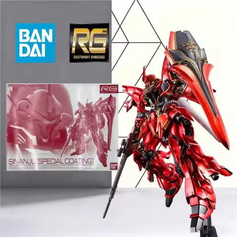 Bandai Spirits RG UC Unicorn Sinanju Lineup Multi SKU Standard Clear Coating Assemble Mecha Movable 