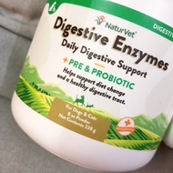 現貨😽🐶貓狗用寵物酵素寵物益生菌🌲有助排毛 👍🏻👍🏻益生元 Madein USA美國 Naturvet Digestive Enzymes Powder + Pre & probiotics寵物消化大