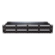 D-LINK 19" 2U 48-PORT CAT5E PATCH PANEL (NPP-5E1BLK481)