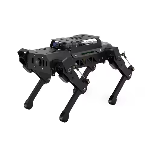 Hiwonder PuppyPi AI Vision ROS Open Source 8DOF Quadruped Chatgpt Robot Dog Powered by Raspberry Pi 