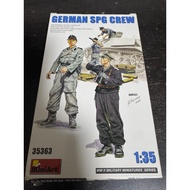 MiniArt 1/35 German Army SPG Passenger Set Soldier Kit 35363 Board Piece Unopened, Original Instruct