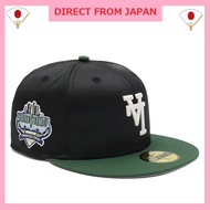 New Era 59FIFTY LA Dodgers Satin Black/Green Cap - Exclusive Design