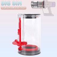 Big Dust Bin Bucket for Dyson Cyclone V10 Absolute Animal Vacuum Cleaner Large Clear Bin Container