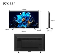 NEW | TCL P7K QLED TV | 43 50 55 65 inch | 4K Smart TV | HDR 10+