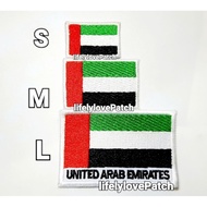 Dubai Flag Thai Products As Shown In The Picture Adamist United Arab Emirates Iron-On Patch Hat Bag