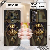 Oppo RENO 12 case _ oppo RENO 12F case _ oppo RENO 12 PRO case - flexible clear black silicone case