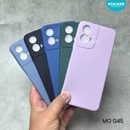 Moto G45 Softcase Macaron Square Plain Case Moto G45