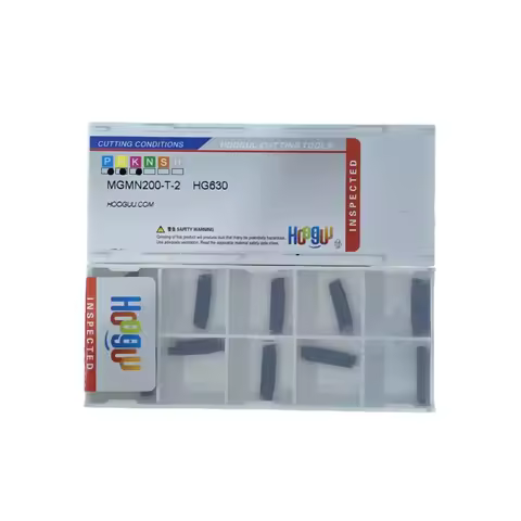 HOOGUU Original Groove Insert MGMN200/250/300/400/500-DR/G/M/T-2 HG610/630/920 CNC Metal Cutting Too