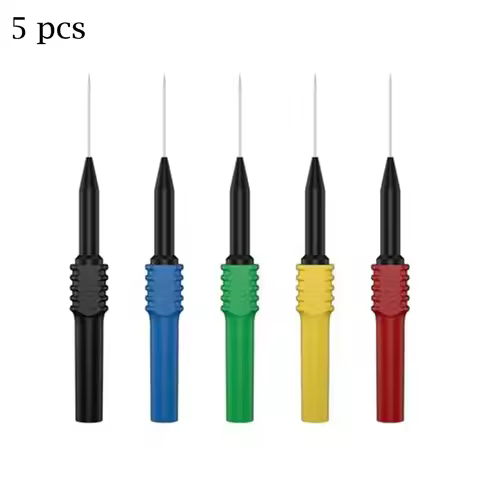 5PCS Hantek Multimeter Probe Test Needle Back Pin Banana Plug Diagnostic Tester Handheld Oscilloscop