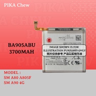 PIKA Compatible with SM Galaxy A80 A805 A805F / A90 4G Battery Bateri EB-BA905ABU BA905ABU 3700mAh