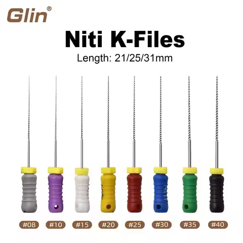 2 Boxes Endo Files Root Canal Treatment Niti K Hand Files Dental Instruments Good Quality K Files