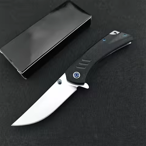 Outdoor EDC CM102 Folding Pocket Knife D2 Blade G10 Handle High Quality Survival Camping Hunting Cut
