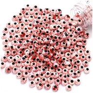 Edible Candy Eyeballs - Halloween Sprinkle Cake Decorations, Bloody Eyes for Cupcakes, Chocolate Coo