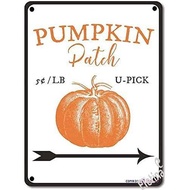 New Retro Tin Sign,Pumpkin Patch Sign, Pumpkin Patch Decor, Pumpkin Decor, Pumpkin Gift, Pumpkin Sig