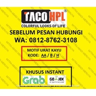 TACO HPL WOOD GRAIN MOTIF CODE /BAA