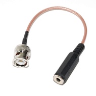 AEcreative 3.5mm External Antenna Plug to BNC Adapter for shortwave Radio Receiver Eton Grundig 750 