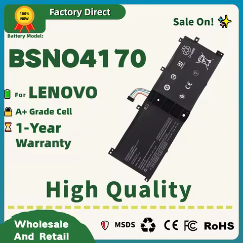 Factory Direct! BSNO4170A5-AT Laptop Battery For Lenovo Miix 510-12ISK 520-12IKB BSNO4170A5-LH 525-1