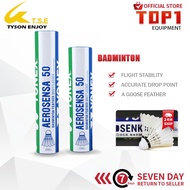 Yonex Shuttlecocks AS-50 (12Pcs) for Competition FIVB Approved Goose Feather Badminton Shuttlecock