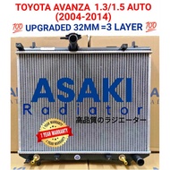 TOYOTA AVANZA AUTO RADIATOR 32MM 3LAYER TOP QUALITY ASAKI