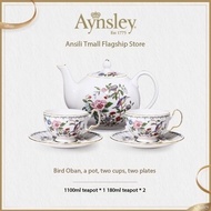 Britain Aynsley Aynsley bird English bone china tea cup European tea set afternoon tea tableware gif